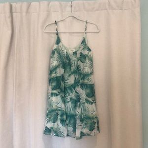NWOT Follow Along With Me Palm Dress